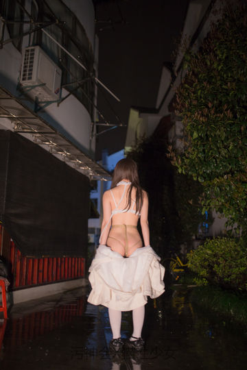 污神会x猫性少女户外露出合集-晚间露出-24P