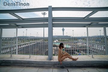 北京天使ariel广州白云机场露出guangzhoubaiyuninternationalairport01-ariel-11P