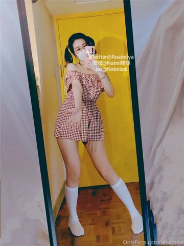 价值千元的微博抖音快手等全网同名极品网红福利姬@naimi奶咪–裸舞露出自慰炮机各种整活无水-48P