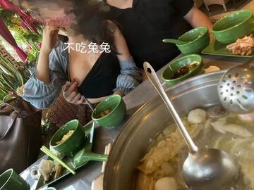 兔兔携手@卡露娅，餐厅ktv，商场电梯消防通道，地铁口露出-36P