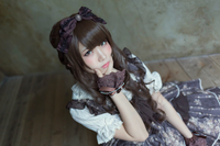 Enako_Little Tea_Enako_Little Tea Party_Brown-23P