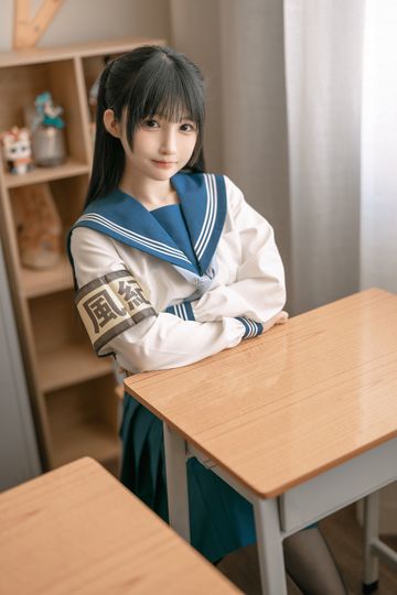 桜井宁宁之风纪少女-28P